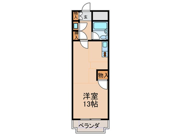 富士ビルの物件間取画像